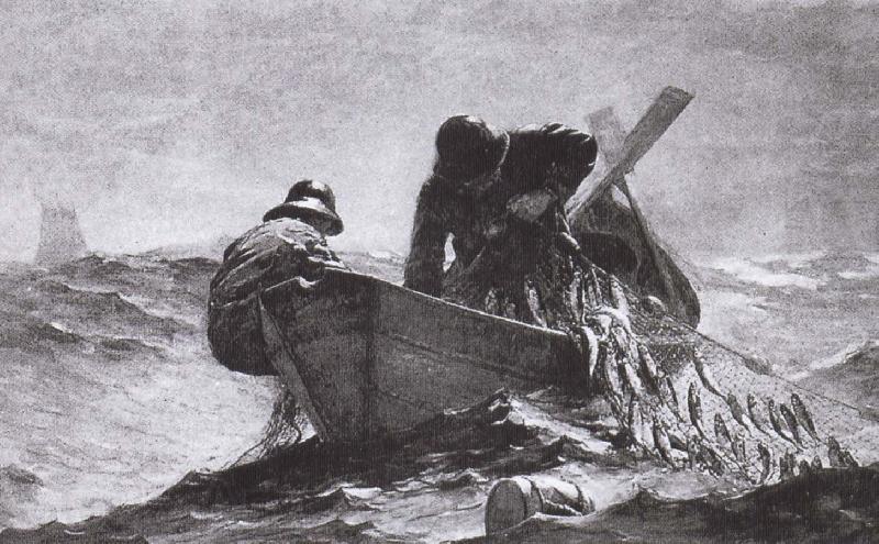 Winslow Homer Fishing Spain oil painting art